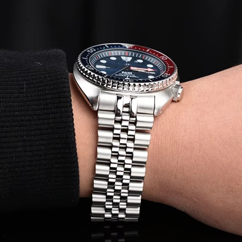 Arc Metal Watch strap 22mm For - Seiko Watch Prospex 评论和价格