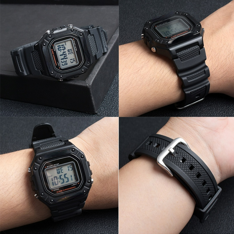 Rubber Watchband For F108 F-10 - Rubber Strap Diver 评论和价格