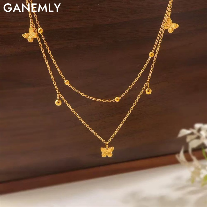GANEMLY 316L Stainless Steel M - Butterfly Clasp Deployant 评论和价格