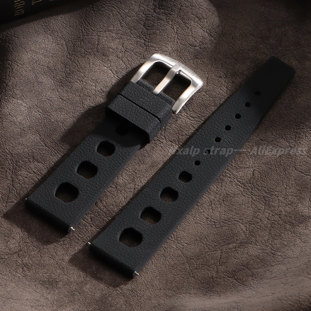 20mm 22mm Tropical Silicone Wa - Rubber Strap Diver 评论和价格