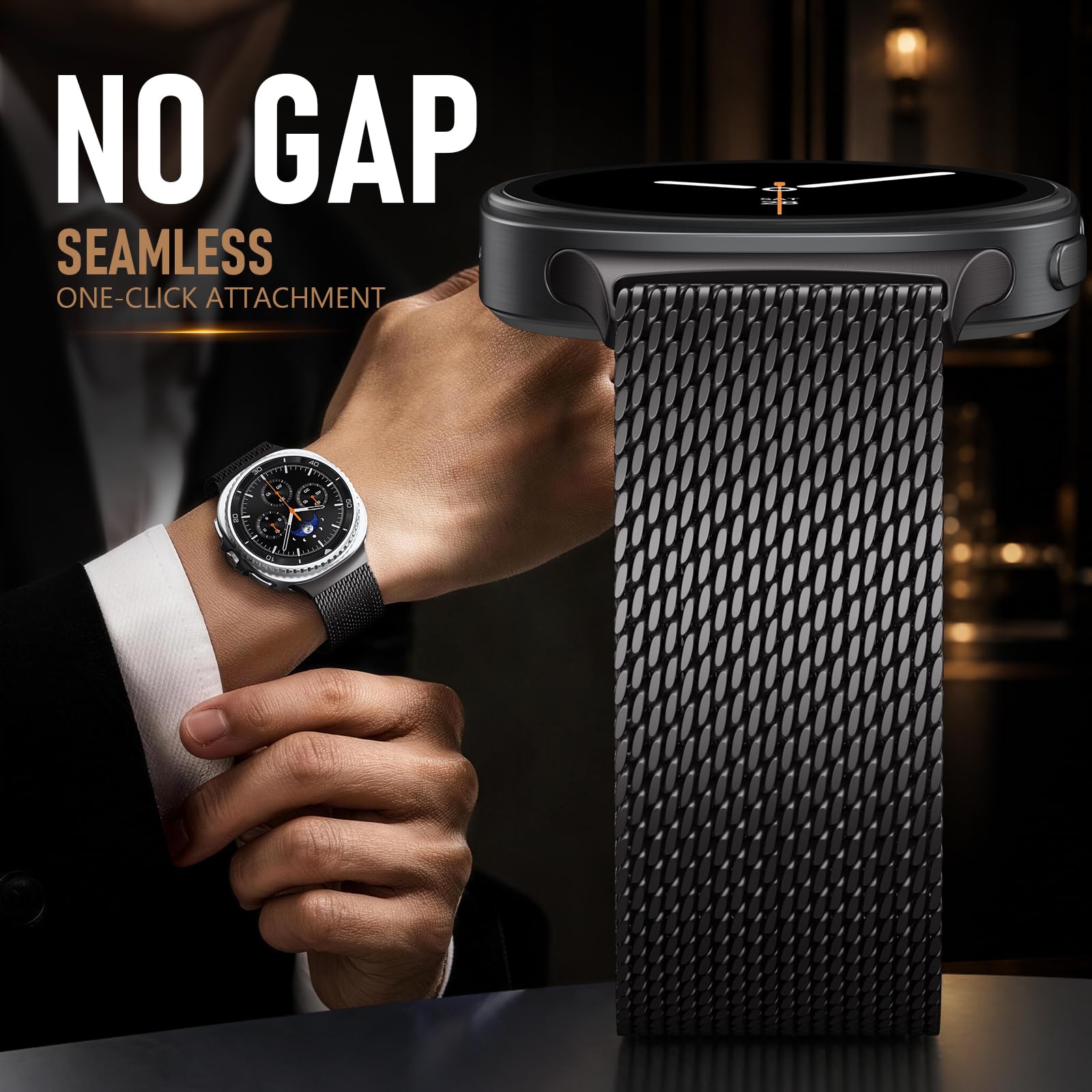 Milanese Loop Strap For Samsun - Milanese Loop Magnetic 评论和价格