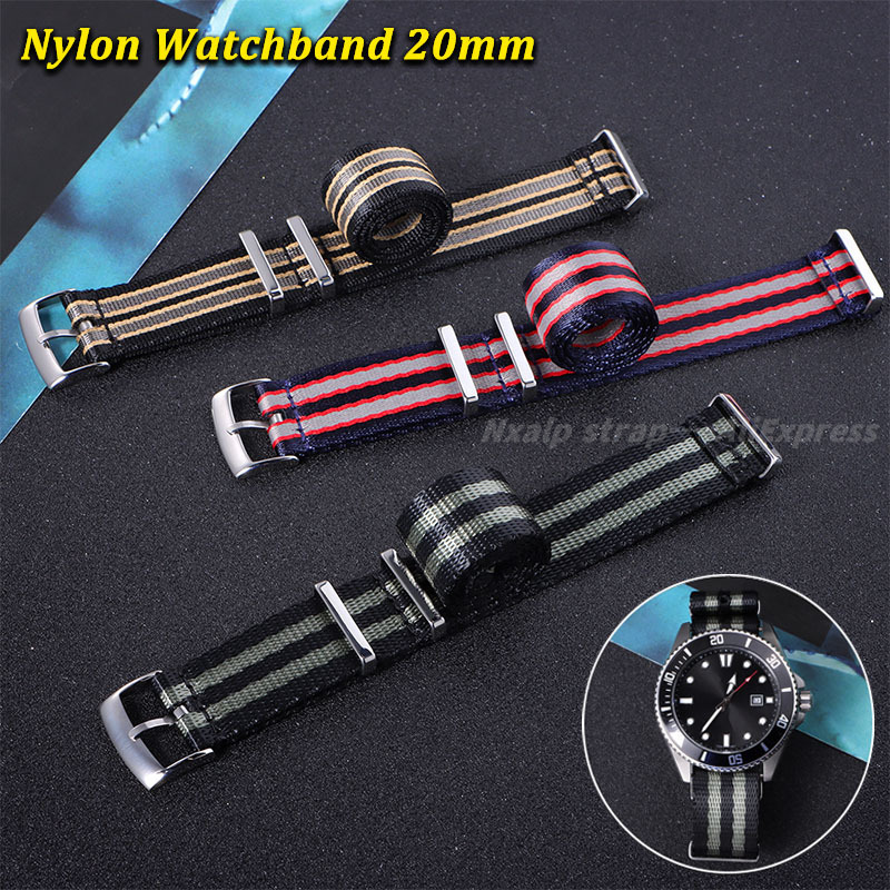 20mm Nylon Watch Strap for Ome - Seiko Watch Prospex 评论和价格