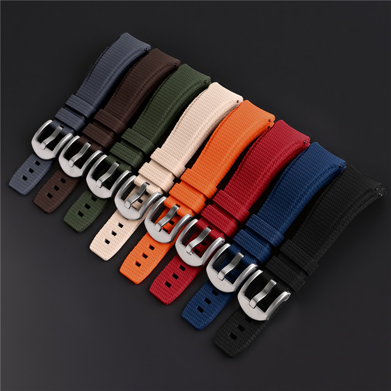 18/19/20/21/22/23/24mm Fluoro  - Rubber Strap Diver 评论和价格