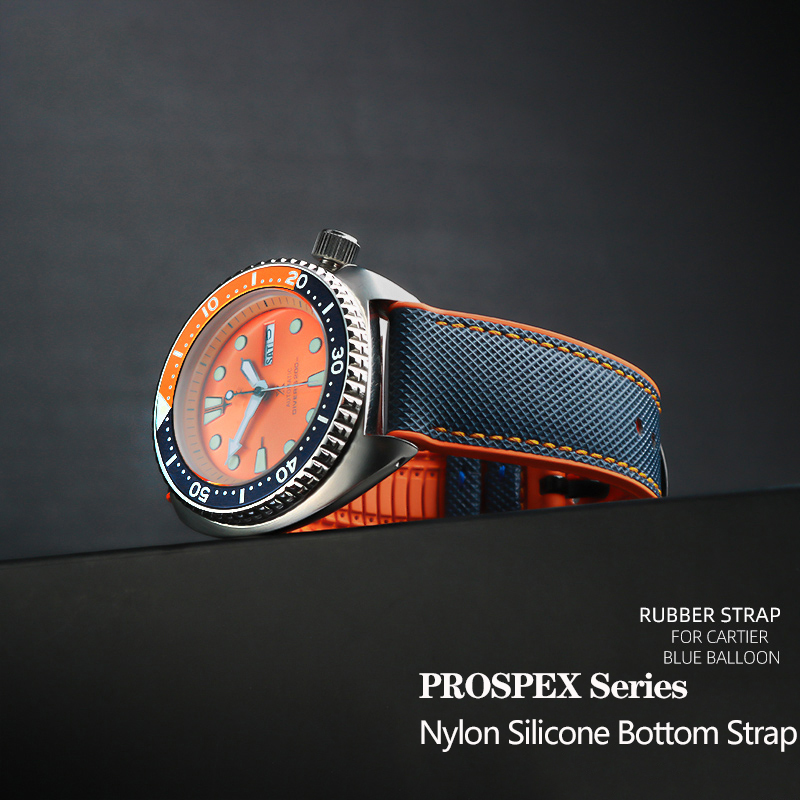 Nylon Silicone Bottom Watch Ba - Seiko Watch Prospex 评论和价格