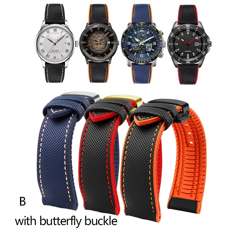 Nylon Silicone Bottom Watch Ba - Seiko Watch Prospex 评论和价格