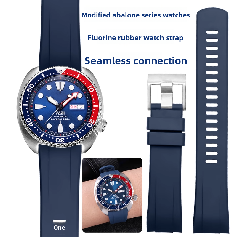 FKM Watch band For Seiko PROSP - Seiko Watch Prospex 评论和价格