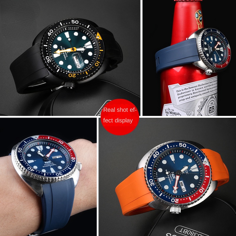 FKM Watch band For Seiko PROSP - Seiko Watch Prospex 评论和价格